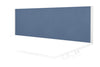 Clearance Desk Mounted Privacy Screen with Clamp Bracket - White Frame - Thumbnail 9 