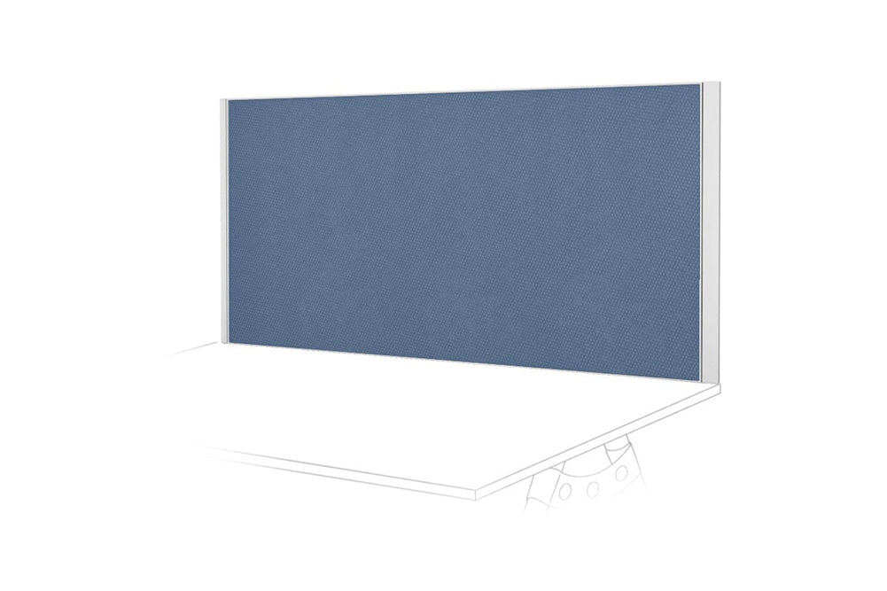 Clearance Desk Mounted Privacy Screen with Clamp Bracket - White Frame-500Hx1800W ocean  