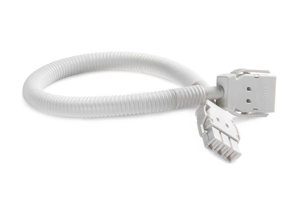 CMS 20A Interconnecting Lead in Flex Conduit [White]-10000mm  