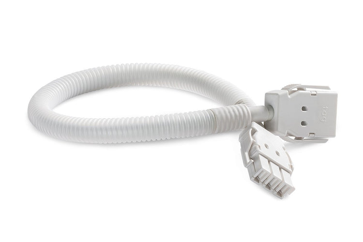 CMS 20A Interconnecting Lead in Flex Conduit [White] CMS 