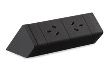  - CMS Athena Rail 2 Black - Above Desk Power [2 Power] - 1