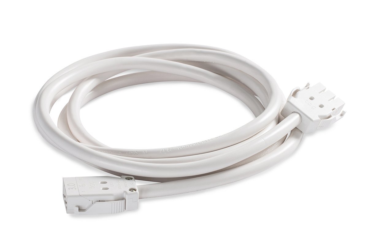 CMS Blinky In Desk Module with 500mm Tag Lead [White] CMS 3 power 1000mm none
