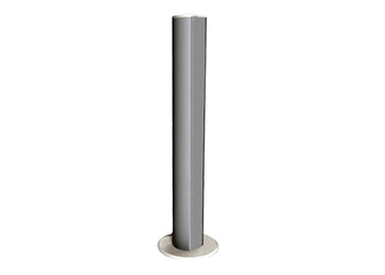 CMS Centrepoint 2 - Freestanding Power Pole 900mm CMS stylish anodised finish 