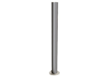 CMS Centrepoint 2 Power Pole - Ceiling to Desk 2100mm CMS stylish anodised finish 