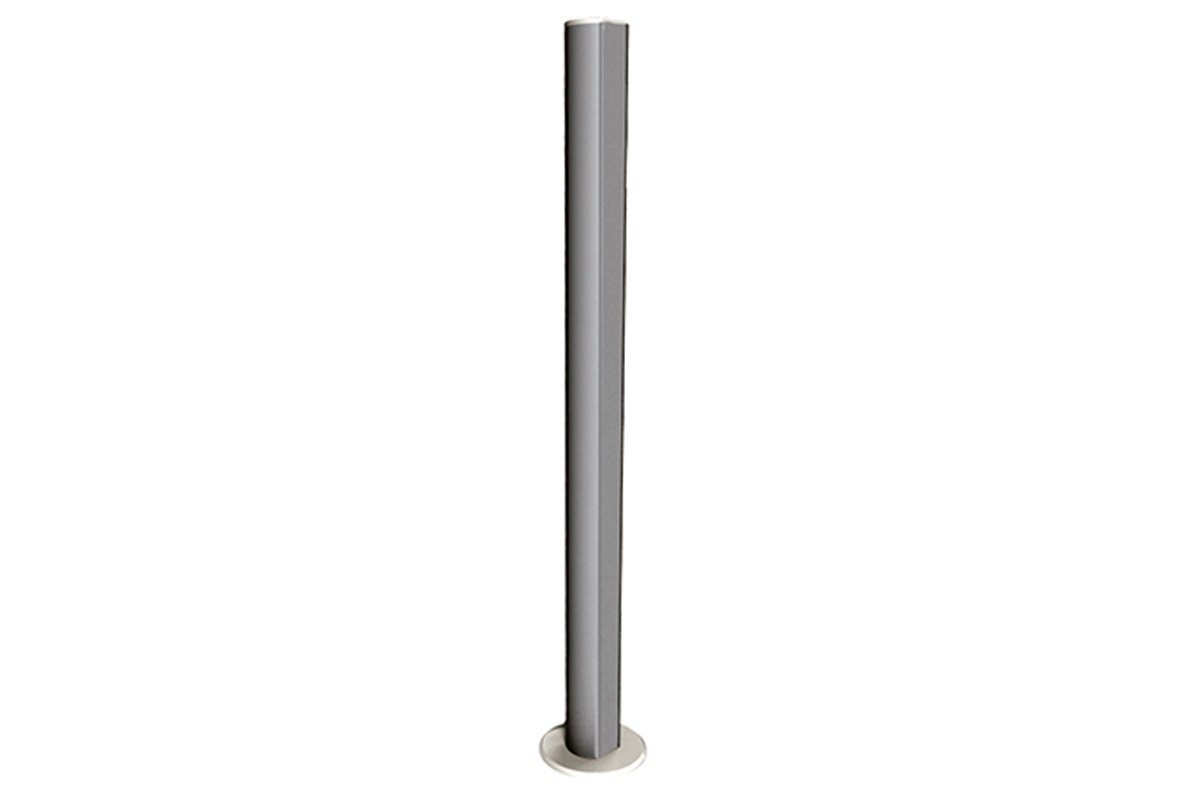 CMS Centrepoint 2 Power Pole - Ceiling to Desk 2100mm CMS stylish anodised finish 