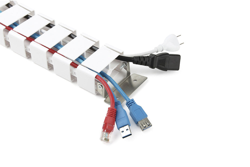 CMS Deluxe Cable Management Spine-white  