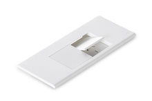 - CMS Flip Surface Mount Box - White [2 Power] - 1