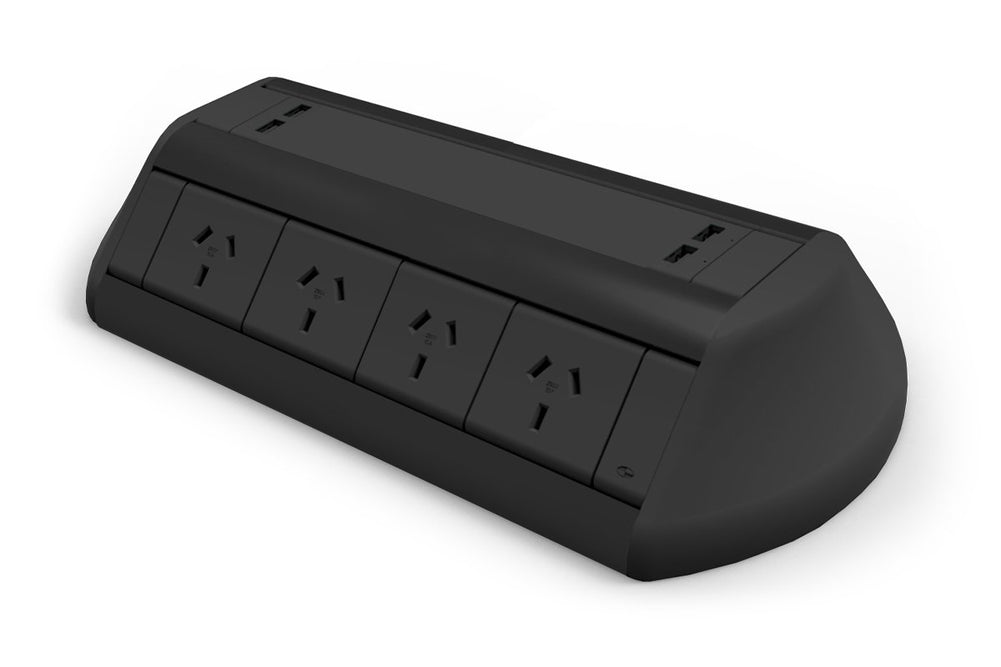 CMS Odyssey - Above Desk Power [8 Power]-black/silver  