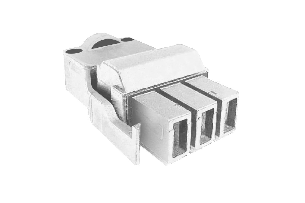 CMS Rewireable Female Tag Plug - 20A CMS white 