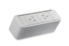 CMS Zeus II Rail - Above Desk Power [White] - Thumbnail 1 