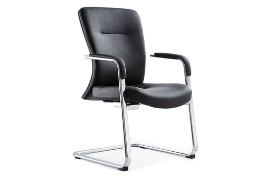 Commercial Furniture Direct Ben Lee Executive Office Chair - Cantilever Commercial Furniture Direct black 