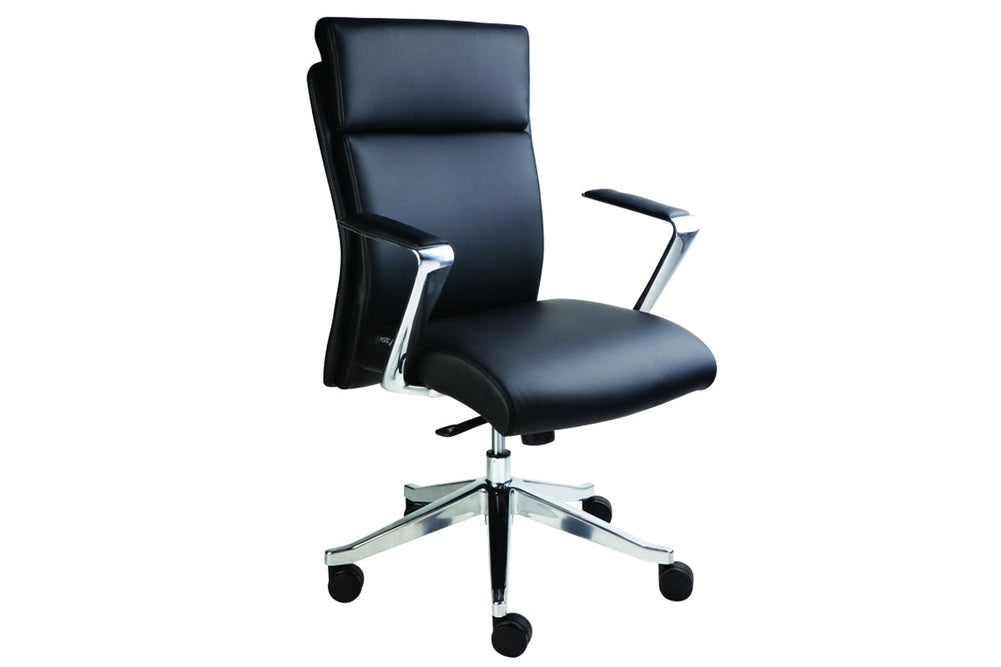 Commercial Furniture Direct Martin Executive Office Chair - Low Back-black  