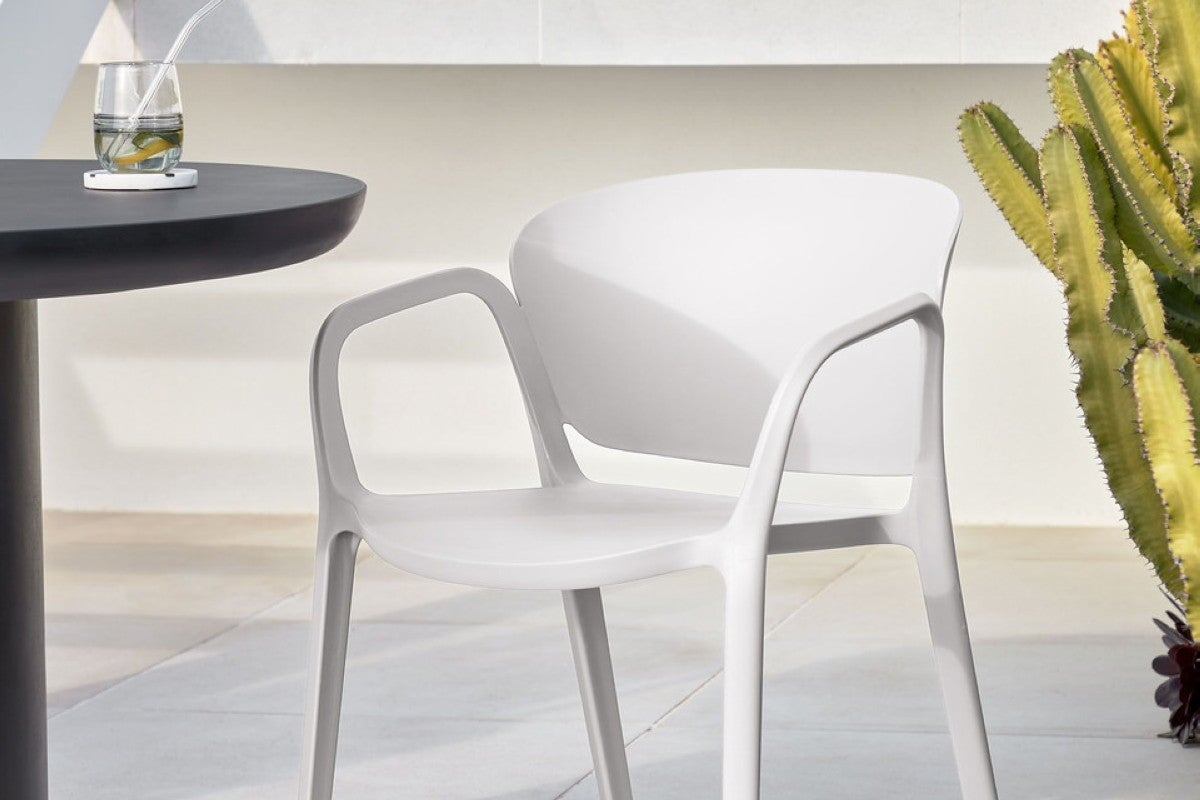 Como Aniza Chair - white | JasonL Office Furniture Australia