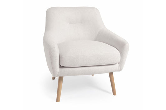 Como Cindy Armchair Como boucle/ white 