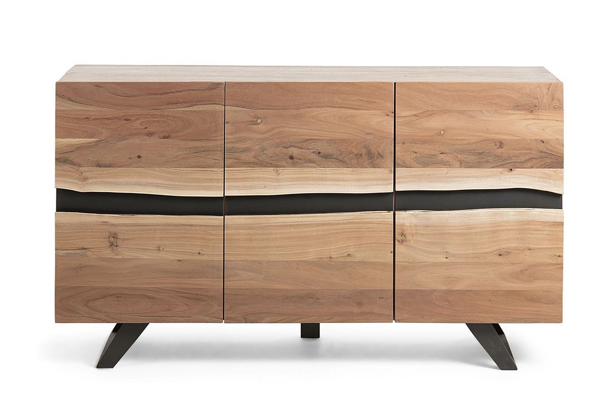 Como Irvin Unique Natural Wood Boardroom Credenza Como natural 