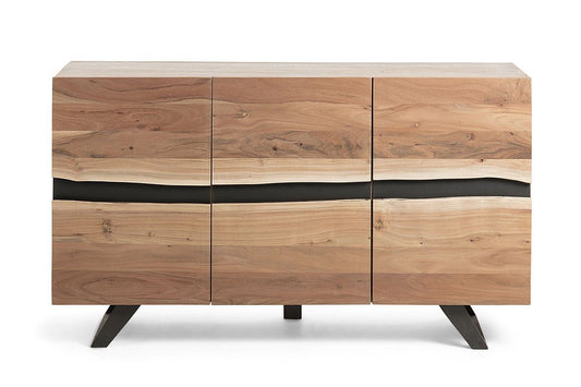 Como Irvin Unique Natural Wood Boardroom Credenza Como natural 