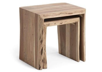 Como Kairy Nesting Coffee Table Set Como natural 