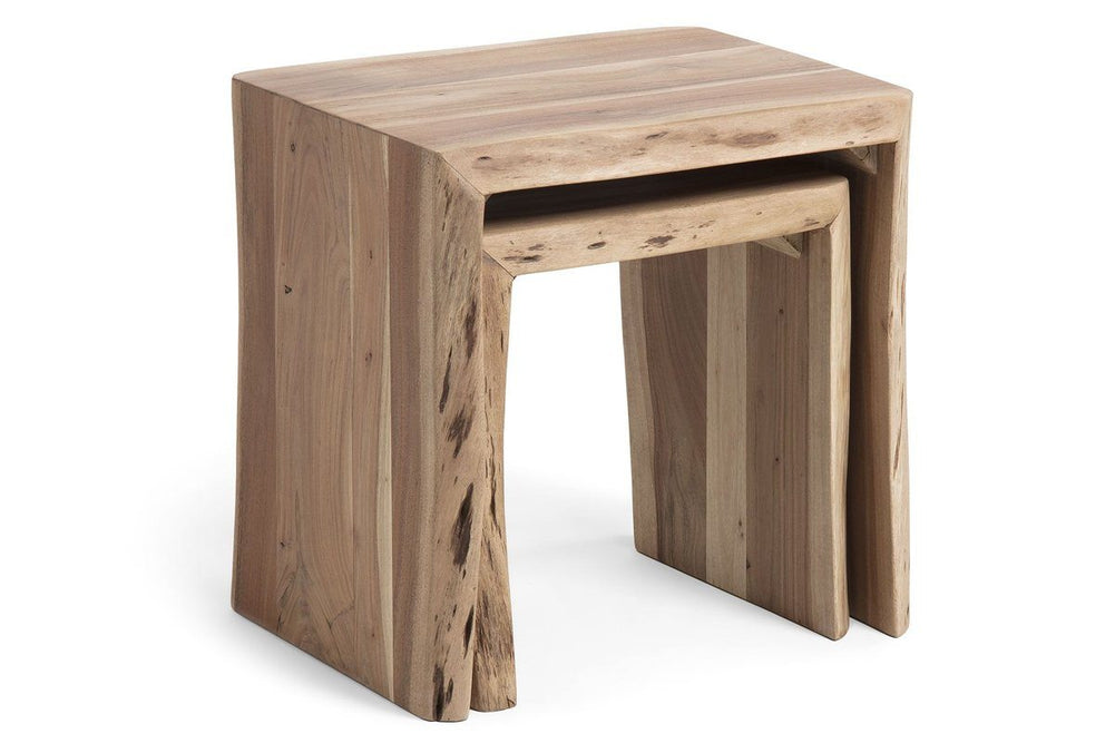 Como Kairy Nesting Coffee Table Set-natural  