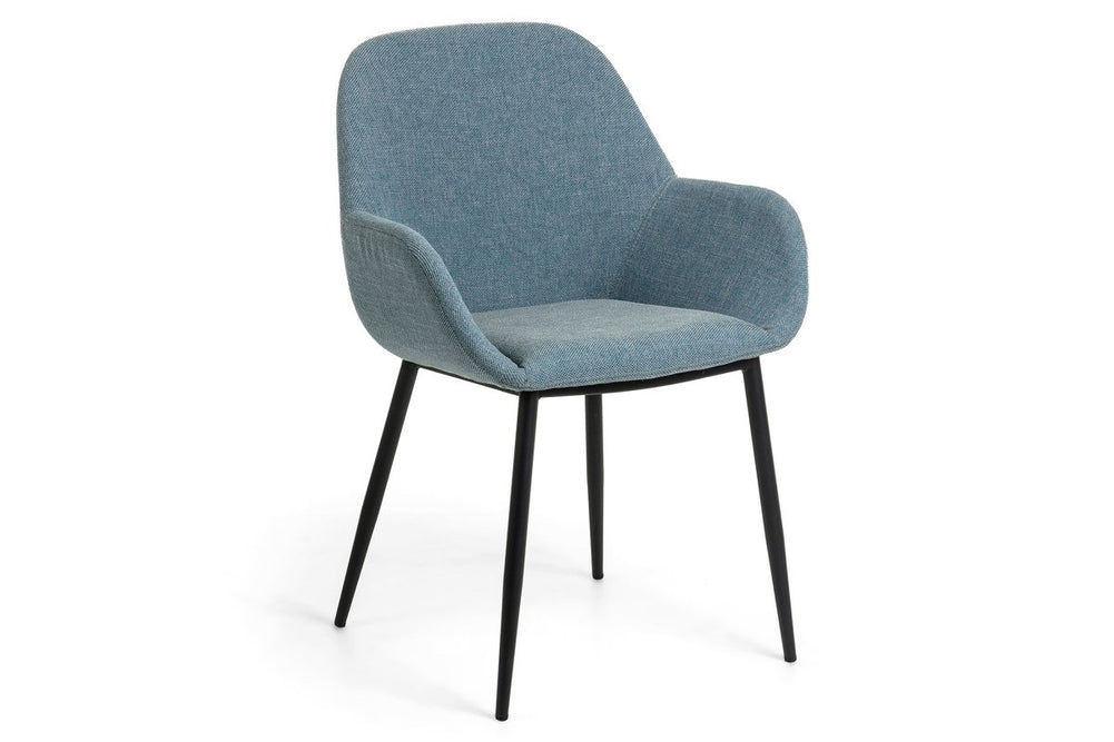 Como Konna Armchair-blue fabric  