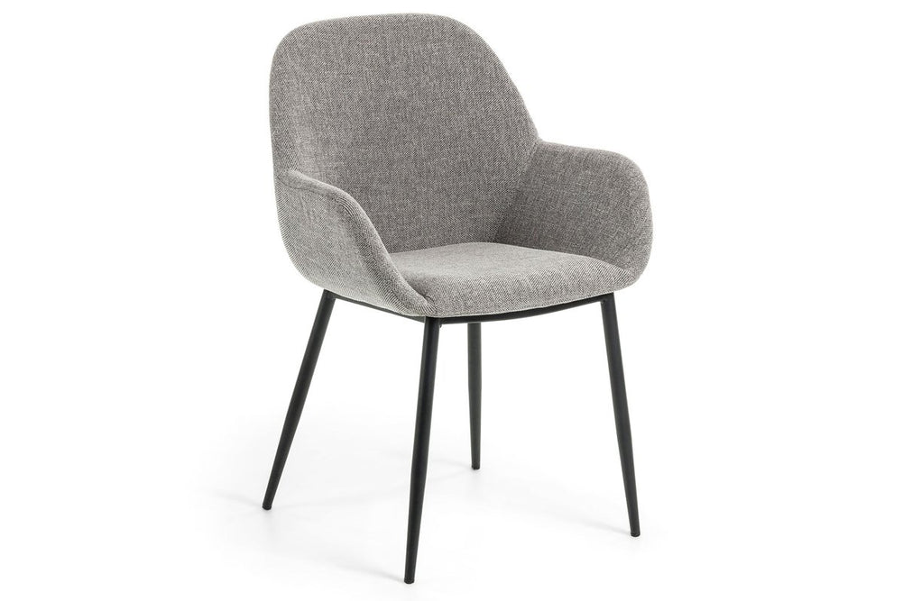 Como Konna Armchair-grey fabric  