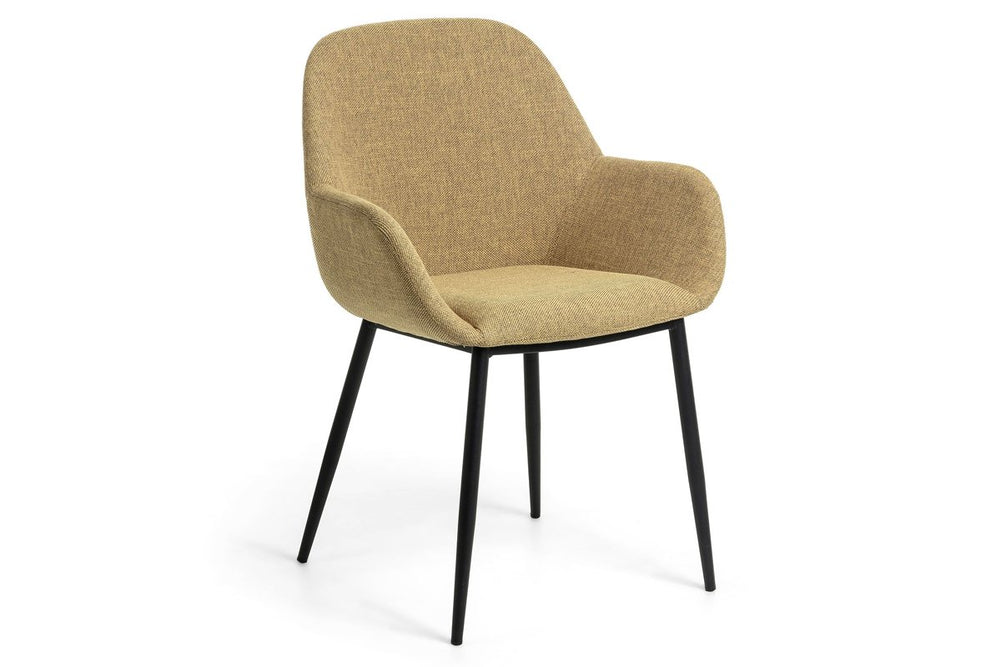 Como Konna Armchair-mustard fabric  