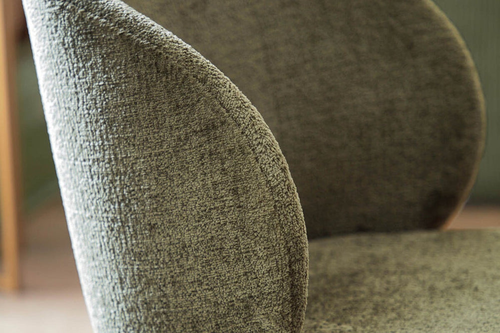 Como Minnie Chair-fabric/ mustard  