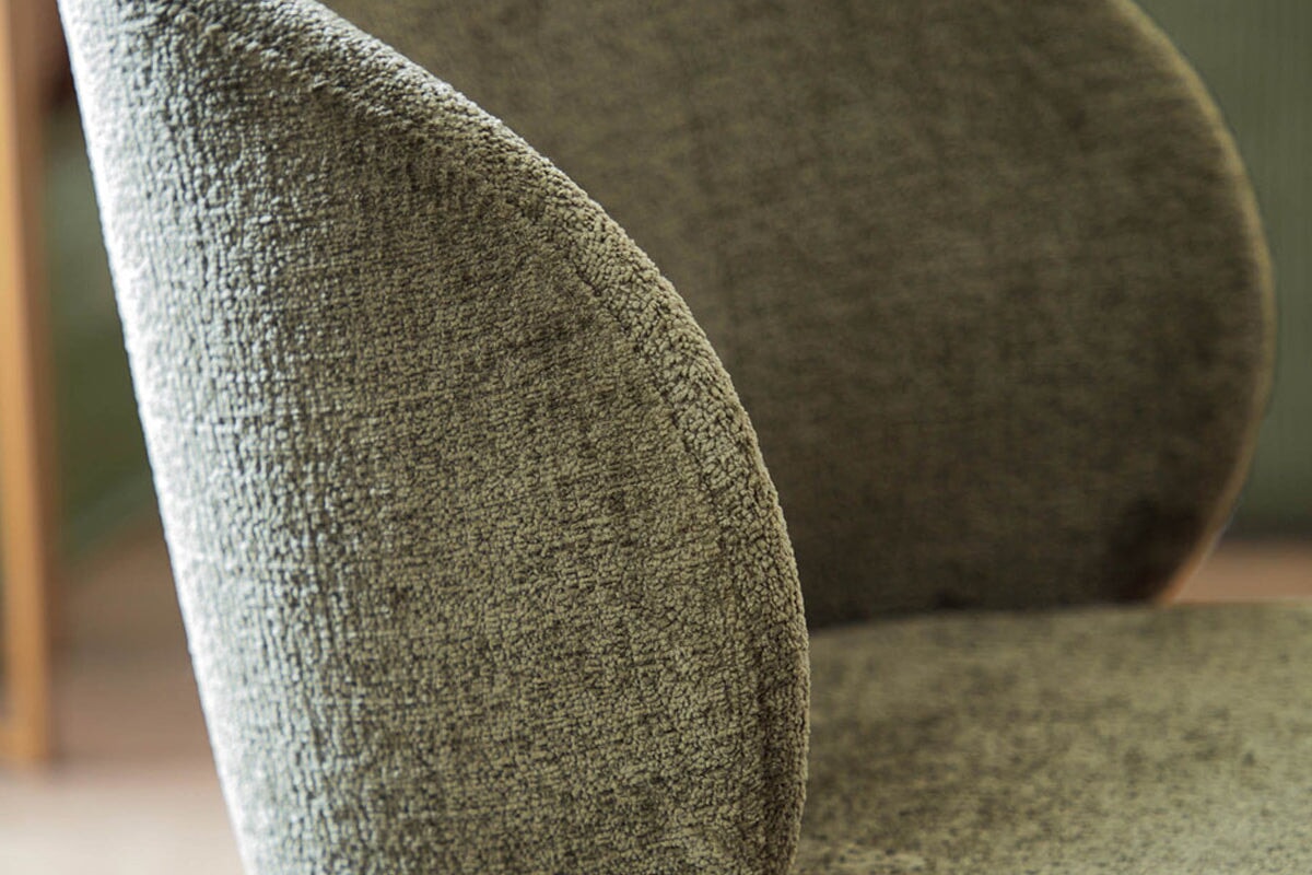 Como Minnie Chair-fabric/ mustard  