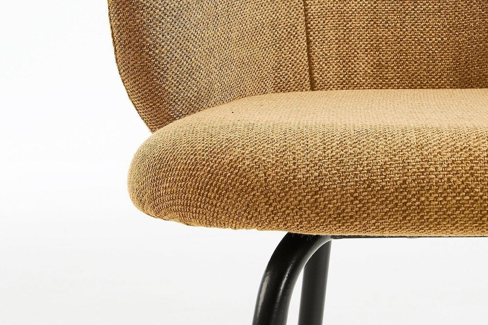 Como Minnie Chair-fabric/ mustard  