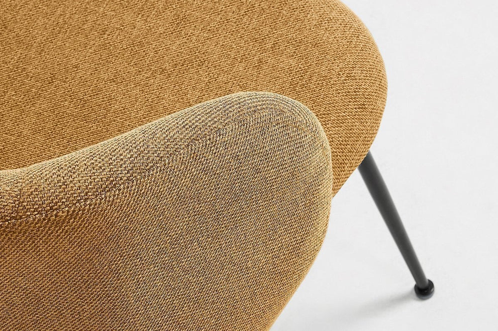Como Minnie Chair-fabric/ mustard  