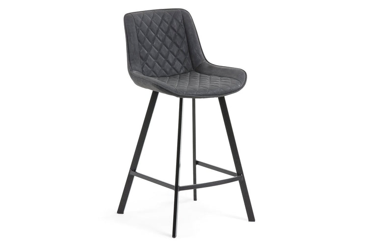 Como Ryan Bar Stool for the Dining and Kitchen Bench Como Graphite 