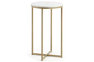 Como Sheffield Small Side Table Como white 