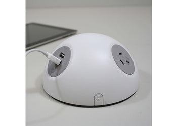 Desk / Workstation Power Dome White Pluto Jasonl Desk / Workstation Power Dome 