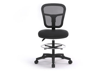  - Dove Mesh Drafting Chair - 1