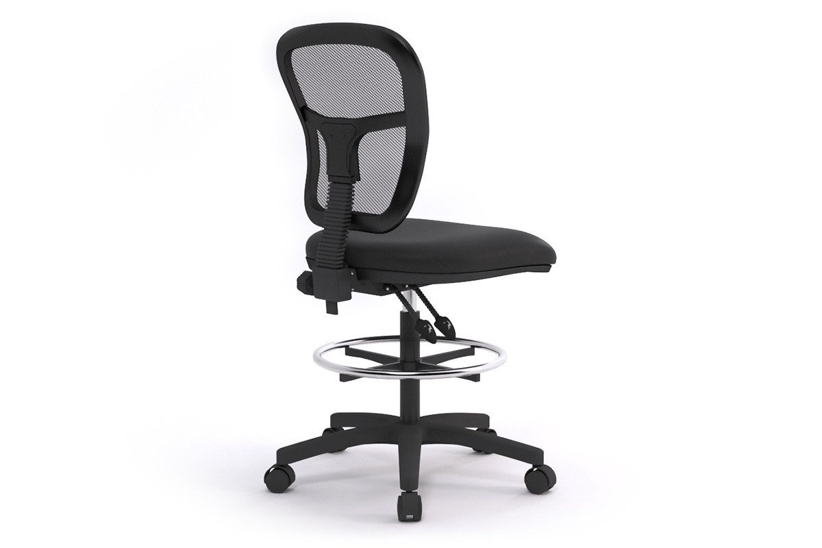 Dove Mesh Drafting Chair Jasonl 