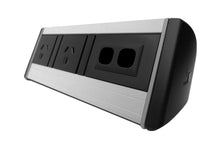  - DPG Harmony Black - Over Desk Power - 1