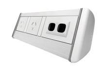  - DPG Harmony White - Over Desk Power - 1