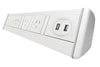 DPG Harmony White - Over Desk Power - Thumbnail 4 