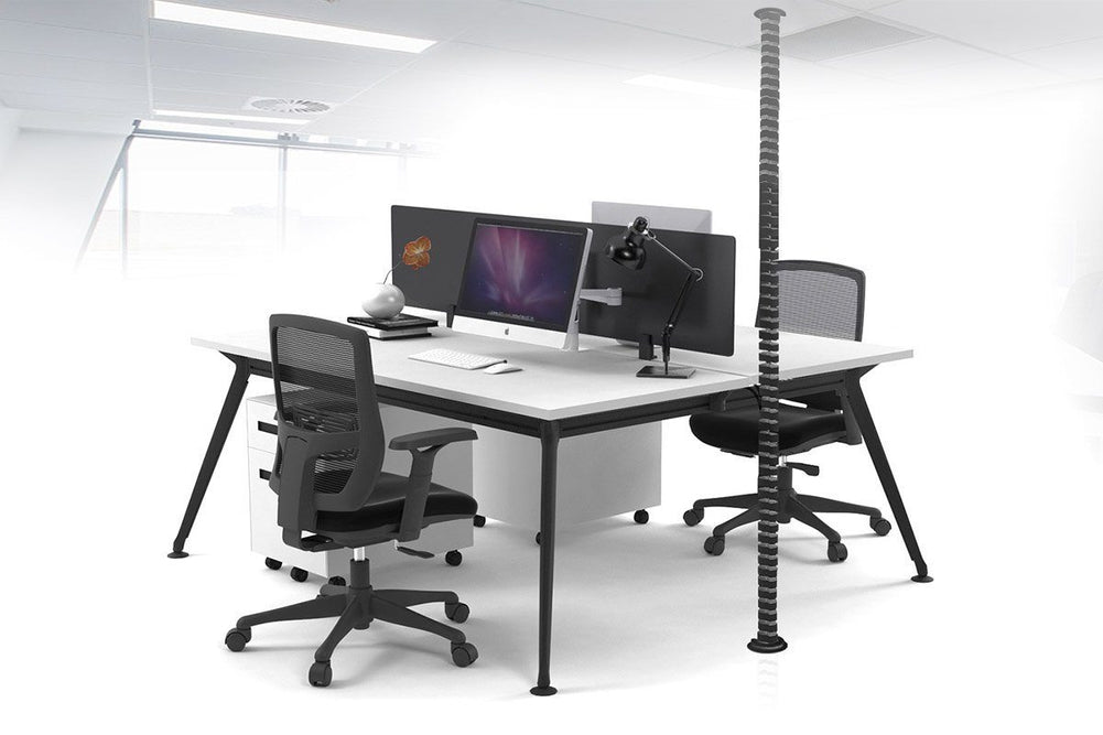 DPG Umbilical Cord Ceiling to Floor 2.7m-black  