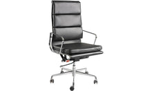 - Eames Reproduction Manager Office Chair - High Padded Black Back - 1