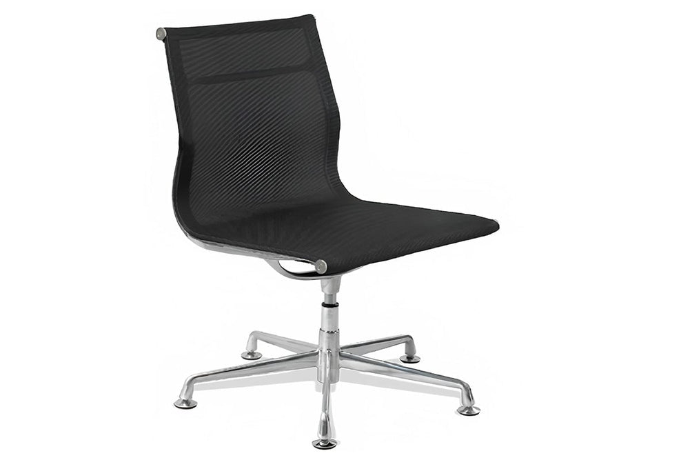 Eames Reproduction - Swivel Mesh Boardroom Chair-black  