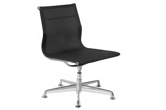 Eames Reproduction - Swivel Mesh Boardroom Chair Jasonl black 