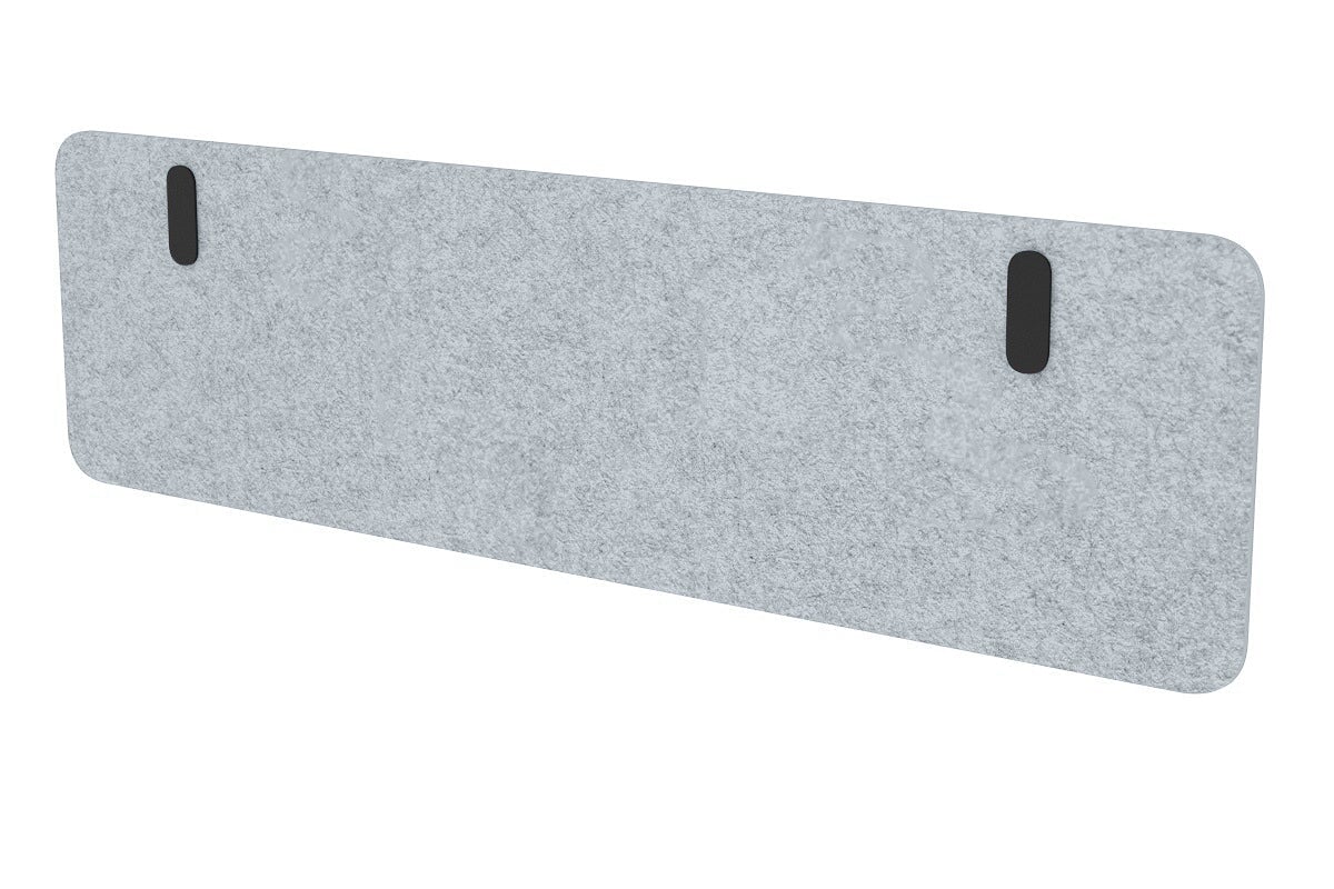 Echo Modesty Panel 18mm Thick with Radius Corners Jasonl light grey 1200 mm 