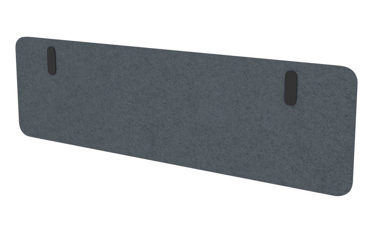 Echo Modesty Panel 18mm Thick with Radius Corners Jasonl dark grey 1600 mm 