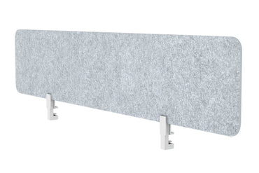 Echo Screen 18mm Thick with Radius Corners [400H x 1200W] Jasonl white bracket/ light grey 
