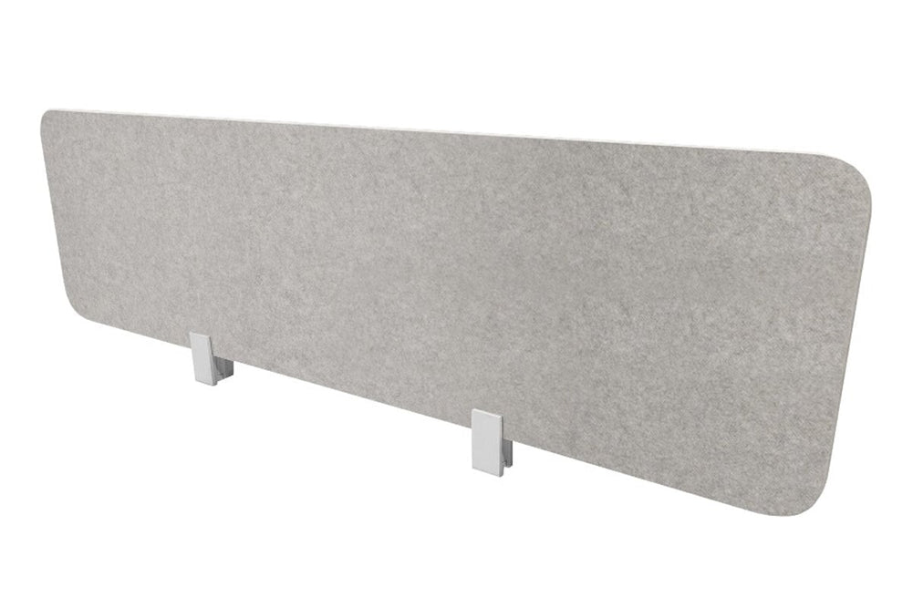 Acoustic Screen 24mm Thick with Radius Corners - Savoye Light Grey  (Pickup at Melbourne Showroom)-350H x 1500W  