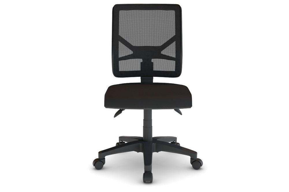 Heron Ergonomic Task Chair - Mesh Back-blue black height adjustable 