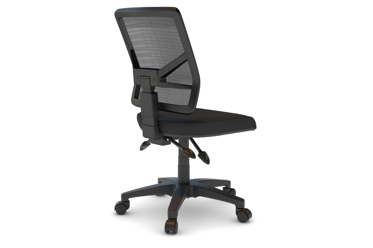 Heron Ergonomic Task Chair - Mesh Back-blue black height adjustable 