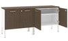 Executive Credenza Four Door Office Storage Cabinet Extra - Thumbnail 3 