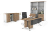 Executive Office Desk Blackjack [1800L x 800W with Cable Scallop] - Thumbnail 12 