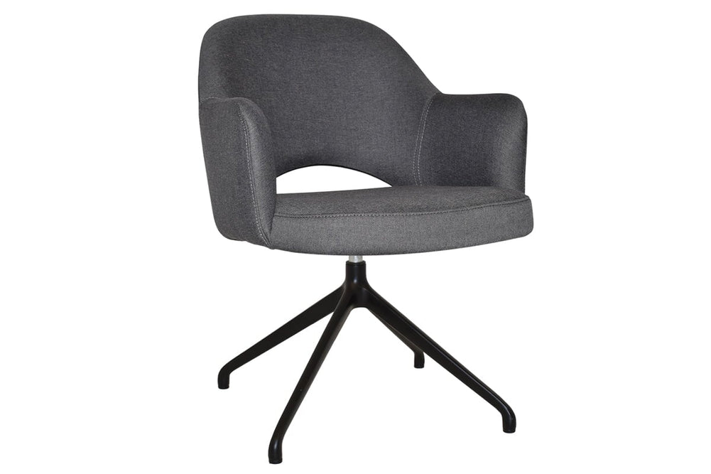 EZ Hospitality Cairo Indoor Armchair Metal Base - Black Trestle-gravity slate  